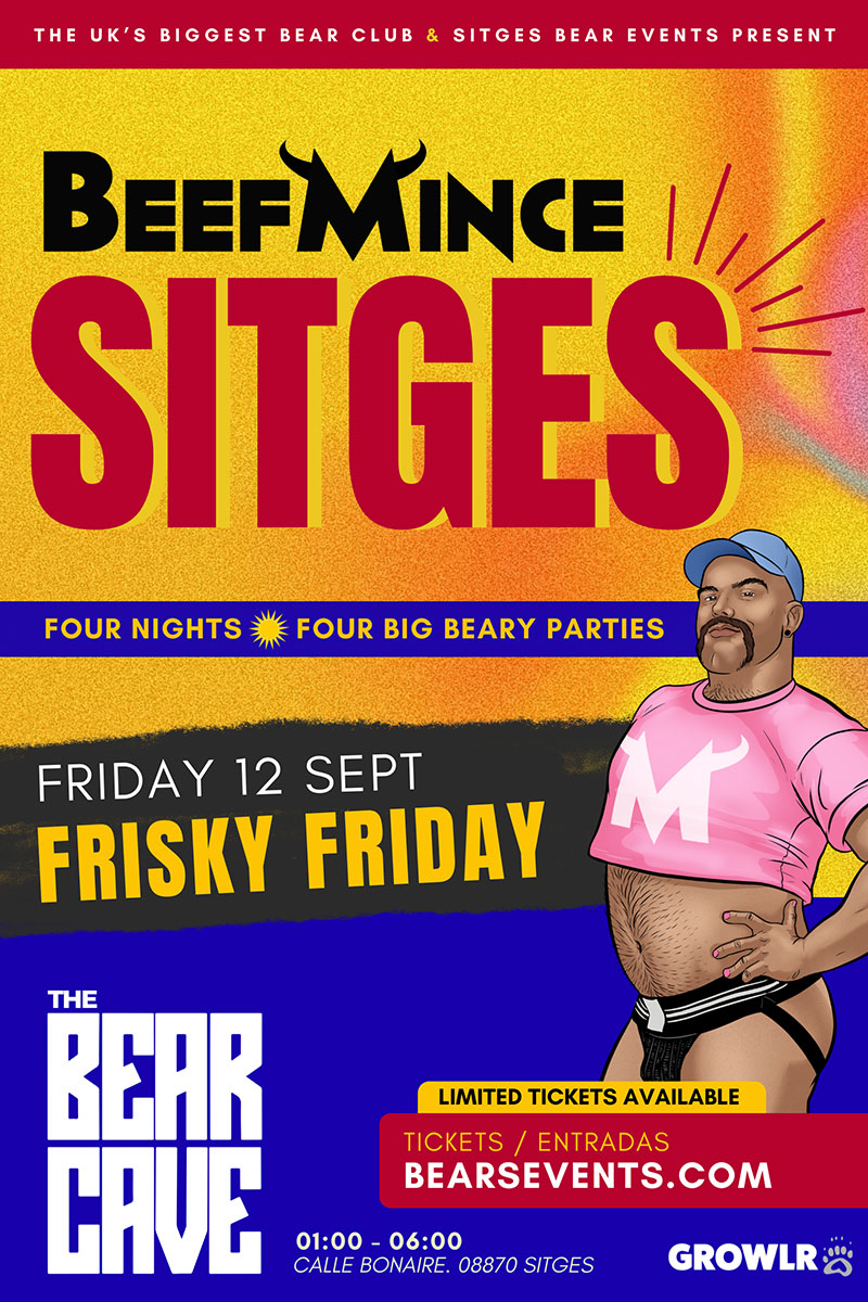 BEEFMINCE Furry Friday Sitges Bear Week 2025